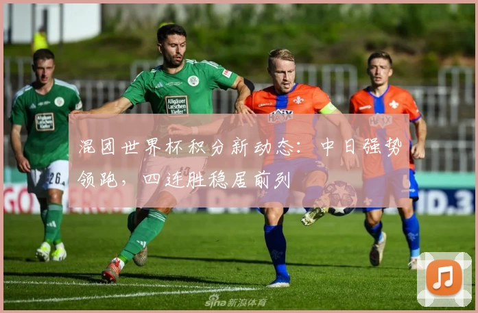 混团世界杯积分新动态：中日强势领跑，四连胜稳居前列